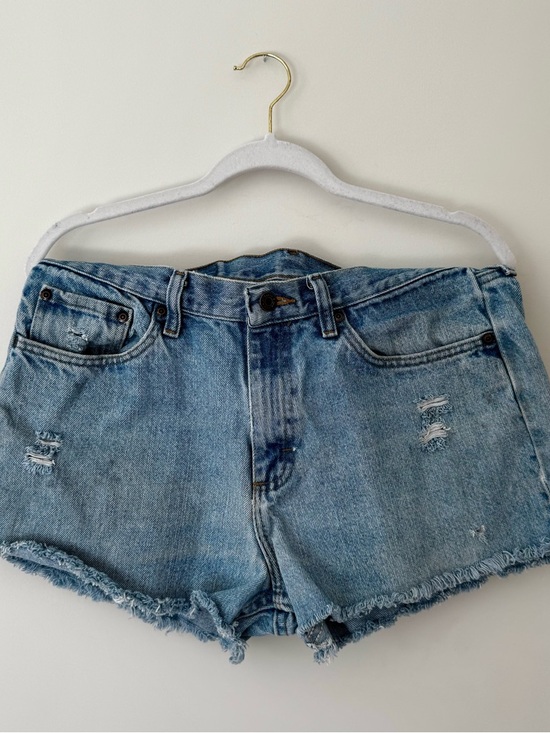 Wrangler Pants - Vintage Wrangler Distressed Denim Cut Off Shorts – Size 33 (8 / 10)